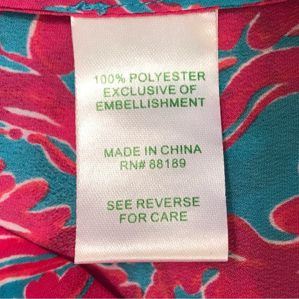 Lilly Pulitzer Wilda Dress Snorkel Blue Reef Madness - Picture 15 of 16